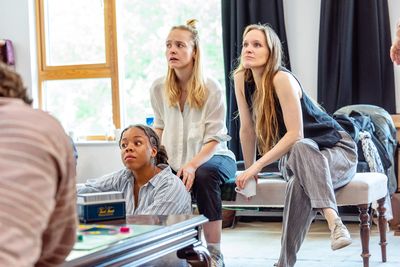 Taneetrah Porter, Olivia Vinall, and Zoë Waites  Photo