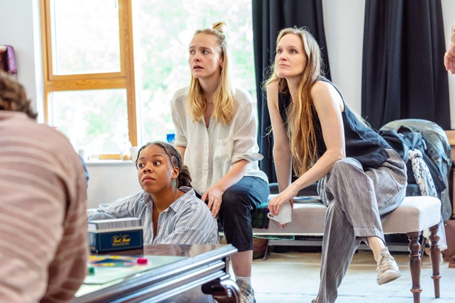 Photos: Inside Rehearsals for THE GATHERED LEAVES at Park Theatre Image