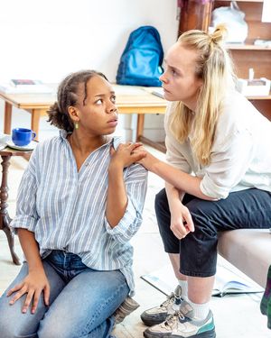 Taneetrah Porter and Olivia Vinall @ BroadwayWorld Taneetrah Porter and Olivia Vinall Photo