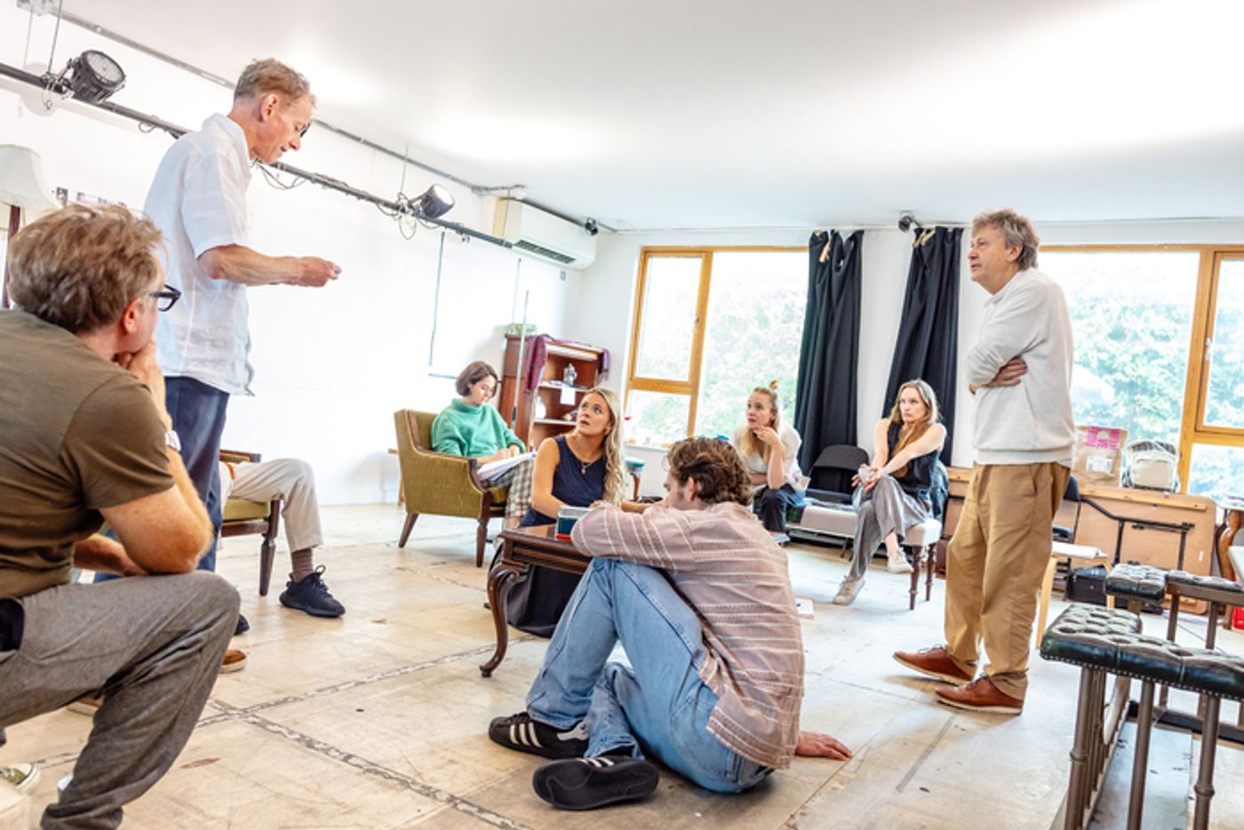 Photos: Inside Rehearsals for THE GATHERED LEAVES at Park Theatre  Image