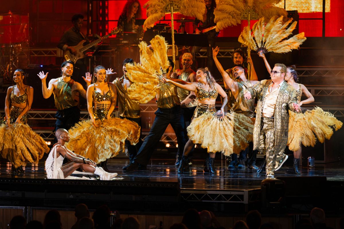 Cynthia Erivo, Josh Gad, and the cast of JESUS CHRIST SUPERSTAR at 