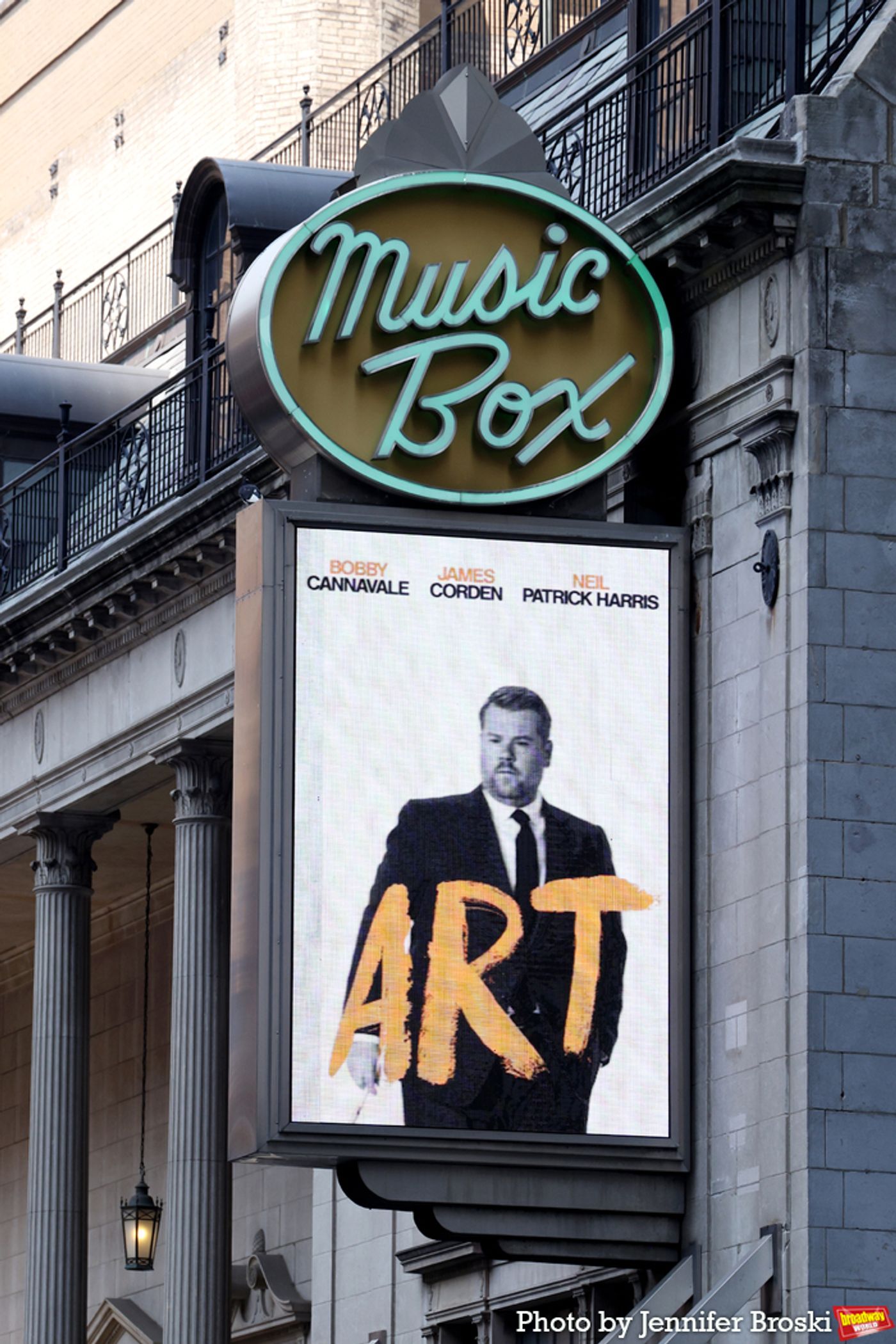 Up on the Marquee: ART Arrives on Broadway  Image