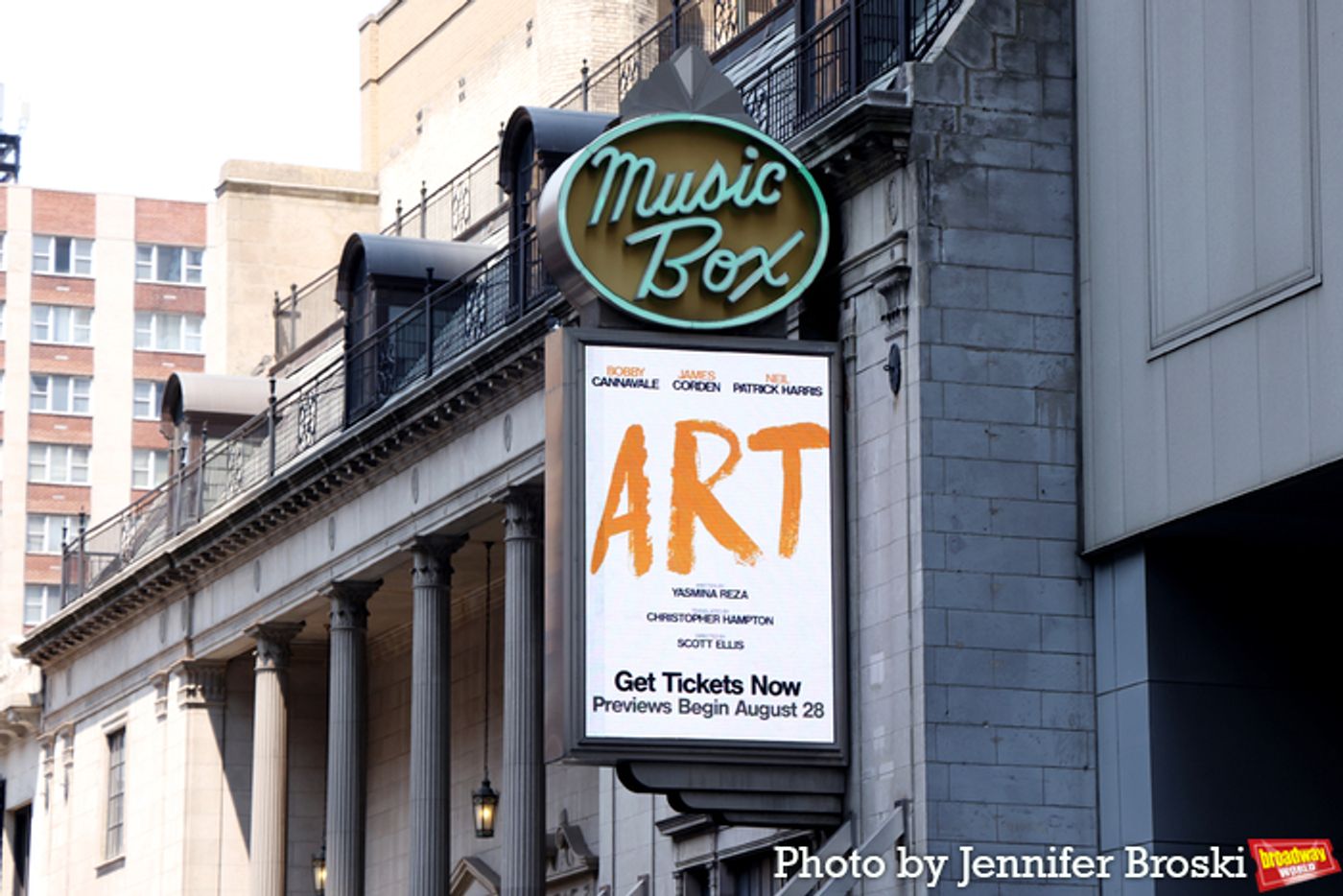 Up on the Marquee: ART Arrives on Broadway  Image