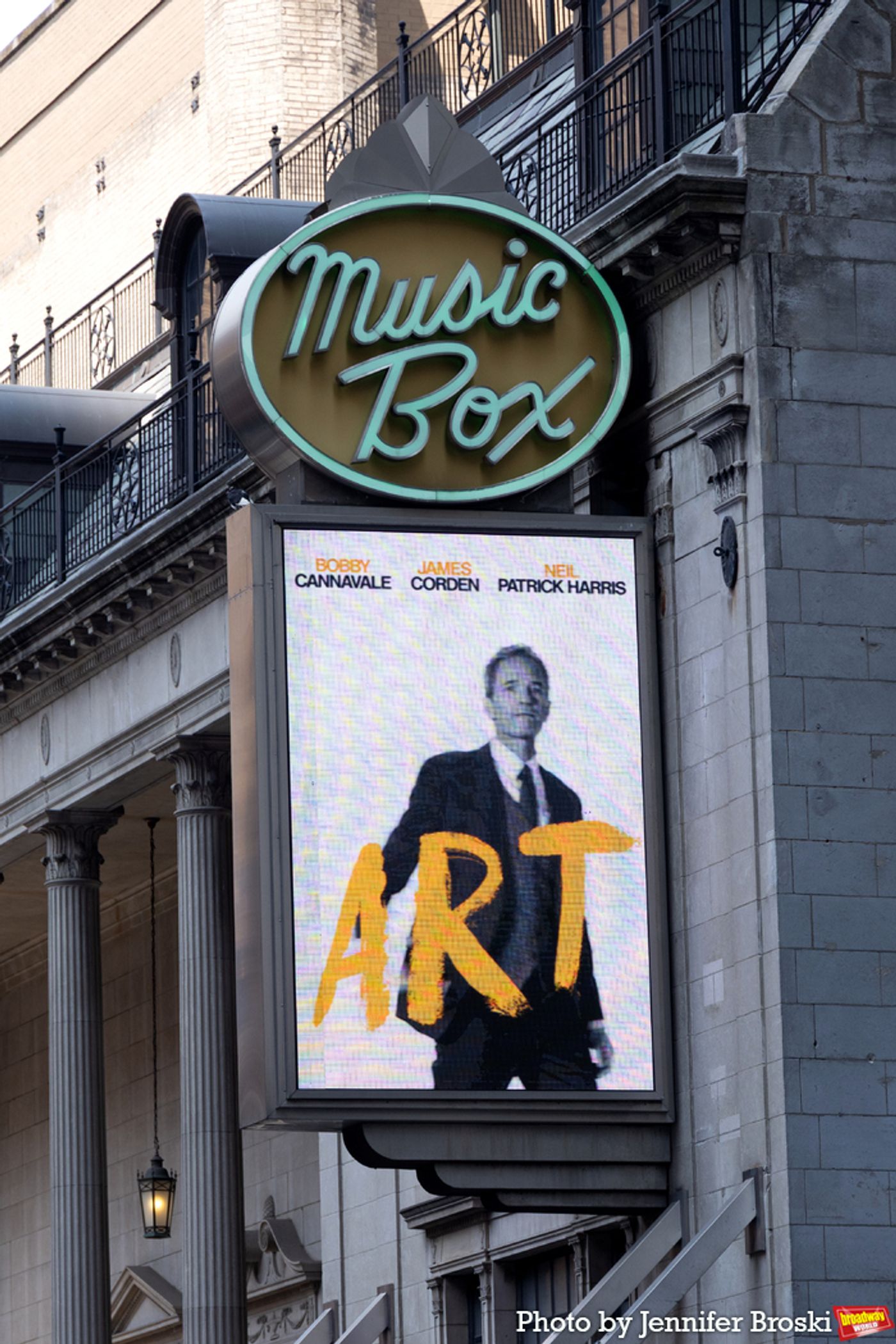 Up on the Marquee: ART Arrives on Broadway  Image