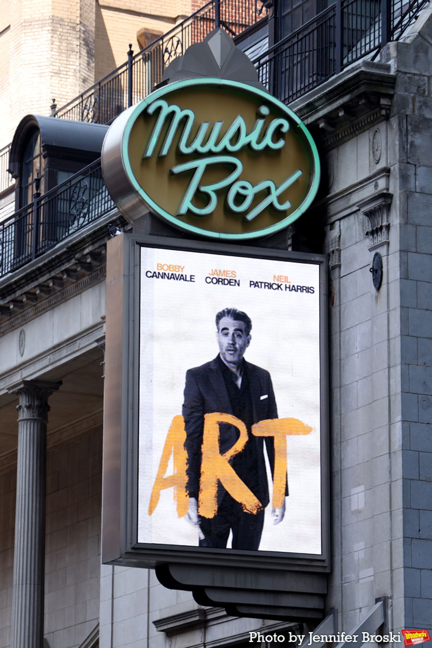 Up on the Marquee: ART Arrives on Broadway  Image