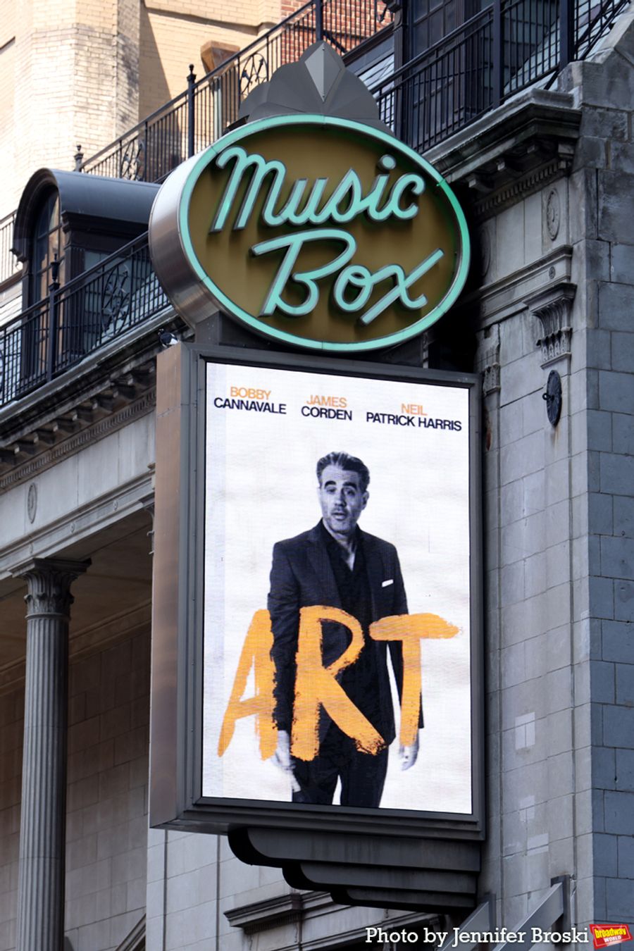 Up on the Marquee: ART Arrives on Broadway  Image