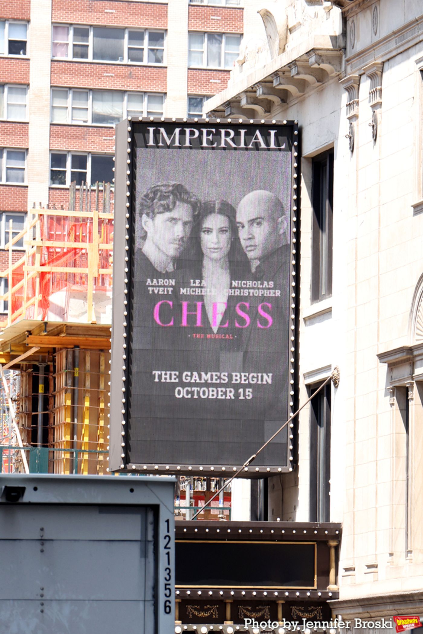Up on the Marquee: CHESS Returns to Broadway  Image