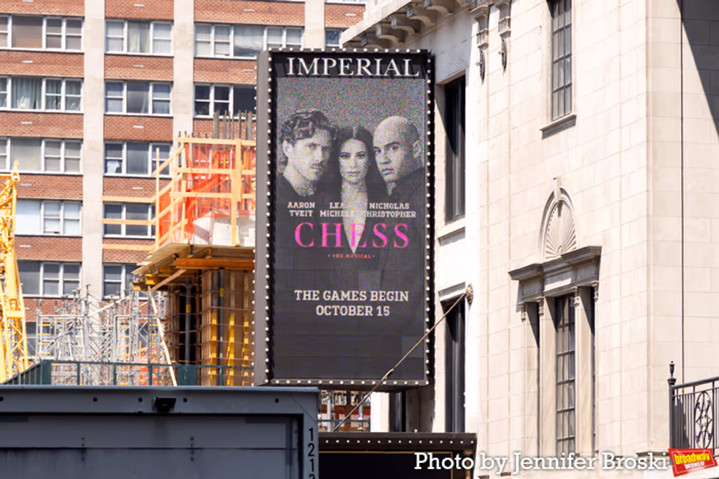 Up on the Marquee: CHESS Returns to Broadway  Image