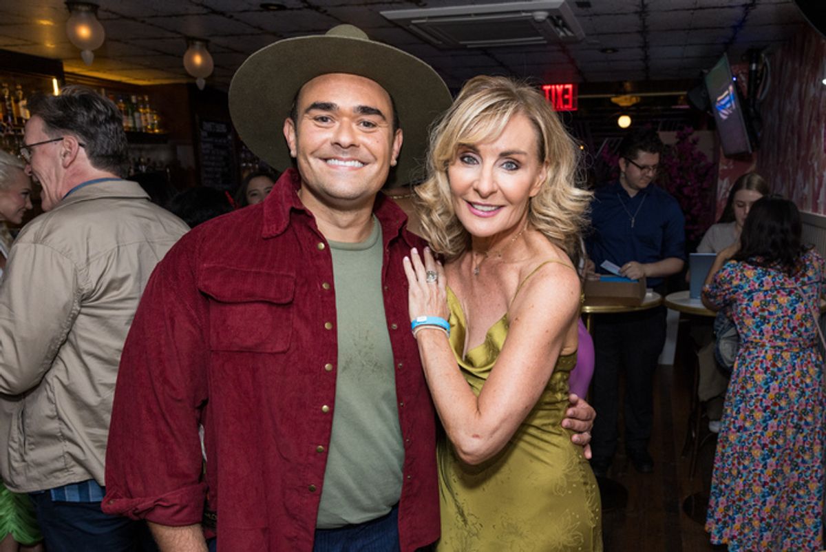 Andrew Chappelle and Judy McLane at 