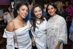 Halle Morse, Catherine Ricafort and Monica Kapoor Photo