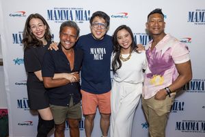 Robin Levine, Gerard Salvador, Raymond J. Lee, Catherine Ricafort and Albert Guerzon Photo