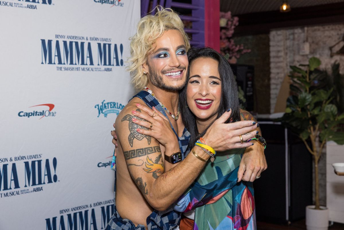 Frankie James Grande and Courtney Reed at 