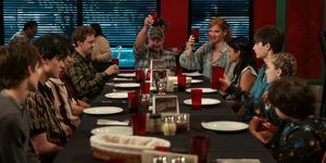 Corey Fogelmanis, Isaac Arellanes, Myles Perez, Connor Stanhope, Marc Blucas, Sarah Rafferty, Nikki Rodriguez, Dean Petriw, Alix West Lefler, and Lennix James @ BroadwayWorld Corey Fogelmanis, Isaac Arellanes, Myles Perez, Connor Stanhope, Marc Blucas, Sarah R Photo