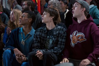 Jaylan Evans, Corey Fogelmanis, Connor Stanhope  Photo