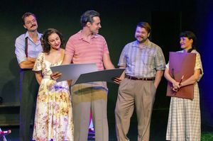 Adam Griffith, Ginger Kearns, Cameron Darwin Bossert, Cian Genaro, & Krysten Wagner @ BroadwayWorld Adam Griffith, Ginger Kearns, Cameron Darwin Bossert, Cian Genaro, & Krysten Wagner Photo