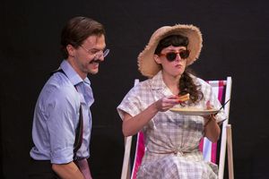 Adam Griffith & Krysten Wagner @ BroadwayWorld Adam Griffith & Krysten Wagner Photo