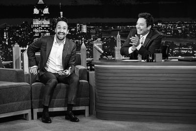 Jimmy Fallon, Lin-Manuel Miranda Photo