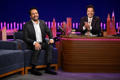 Jimmy Fallon, Lin-Manuel Miranda Photo