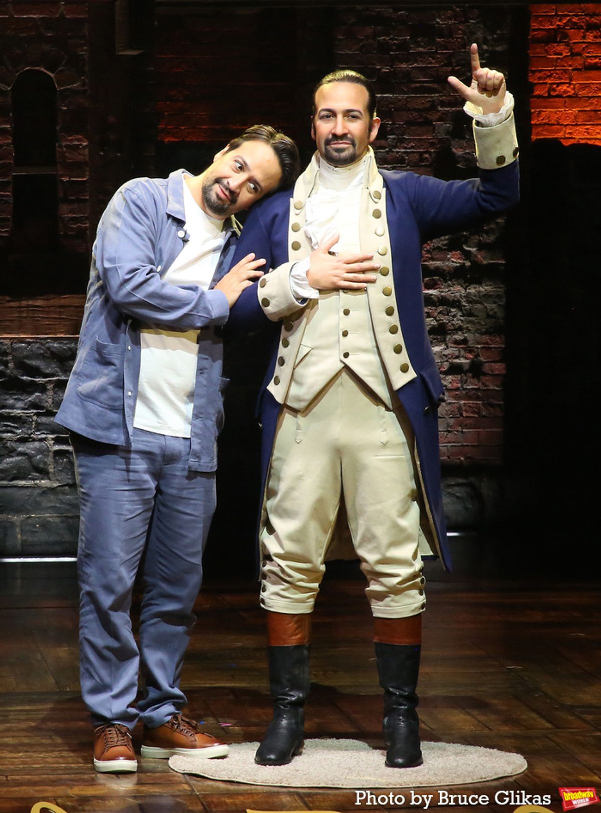 Lin-Manuel Miranda at Photos: Lin-Manuel Miranda Poses With His New Wax Figure