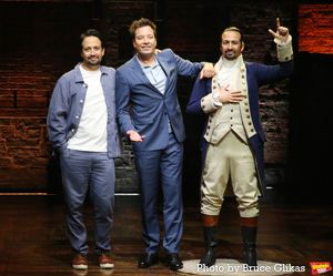 Lin-Manuel Miranda and Jimmy Fallon Photo