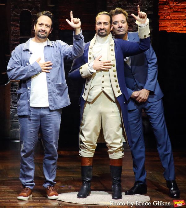 Lin-Manuel Miranda and Jimmy Fallon Photo