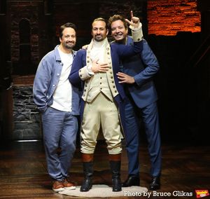 Lin-Manuel Miranda and Jimmy Fallon Photo