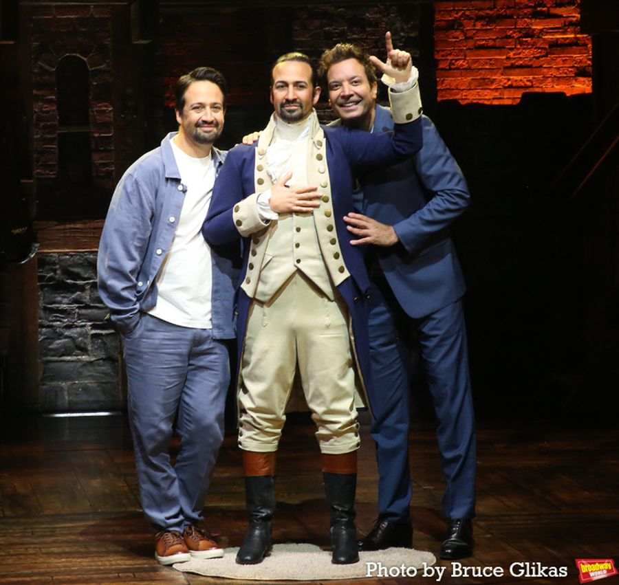 Photos: Lin-Manuel Miranda Poses With His New Wax Figure  Image