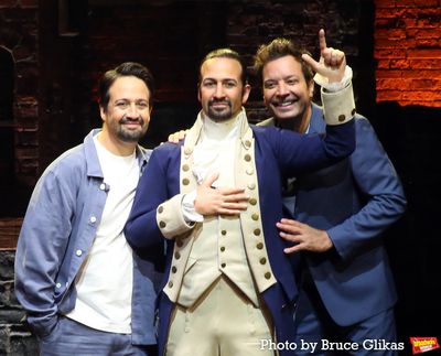 Lin-Manuel Miranda and Jimmy Fallon Photo