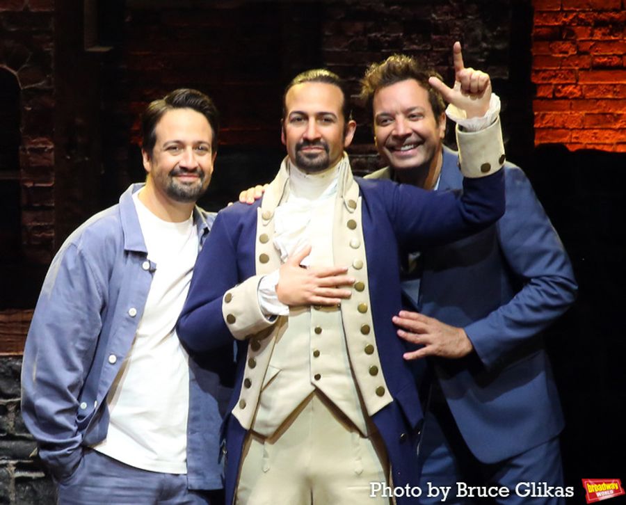 Photos: Lin-Manuel Miranda Poses With His New Wax Figure  Image