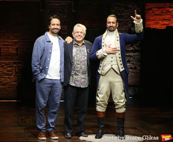 Lin-Manuel Miranda and Luis A. Miranda Jr. Photo