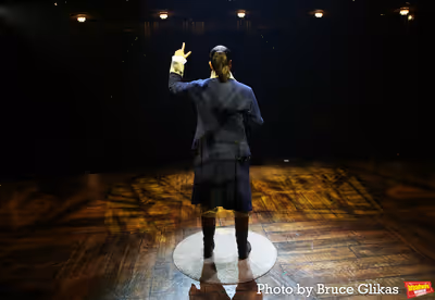 Lin-Manuel Miranda's Wax Figure Photo
