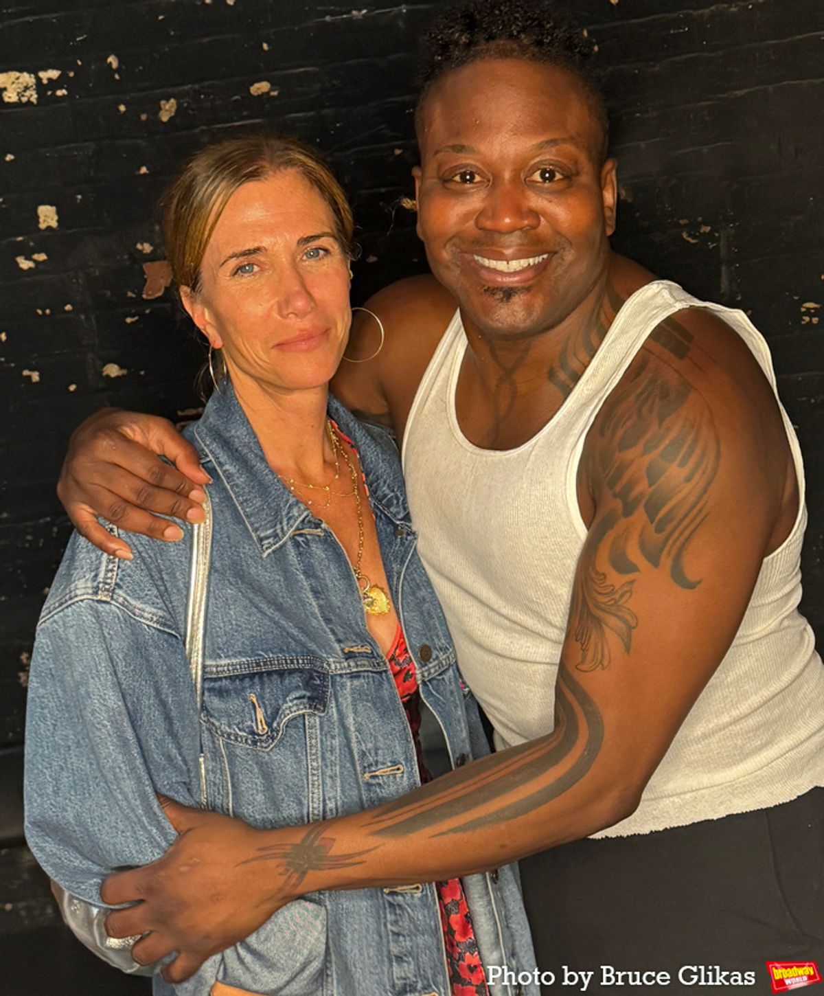 Kristen Wiig and Tituss Burgess at 