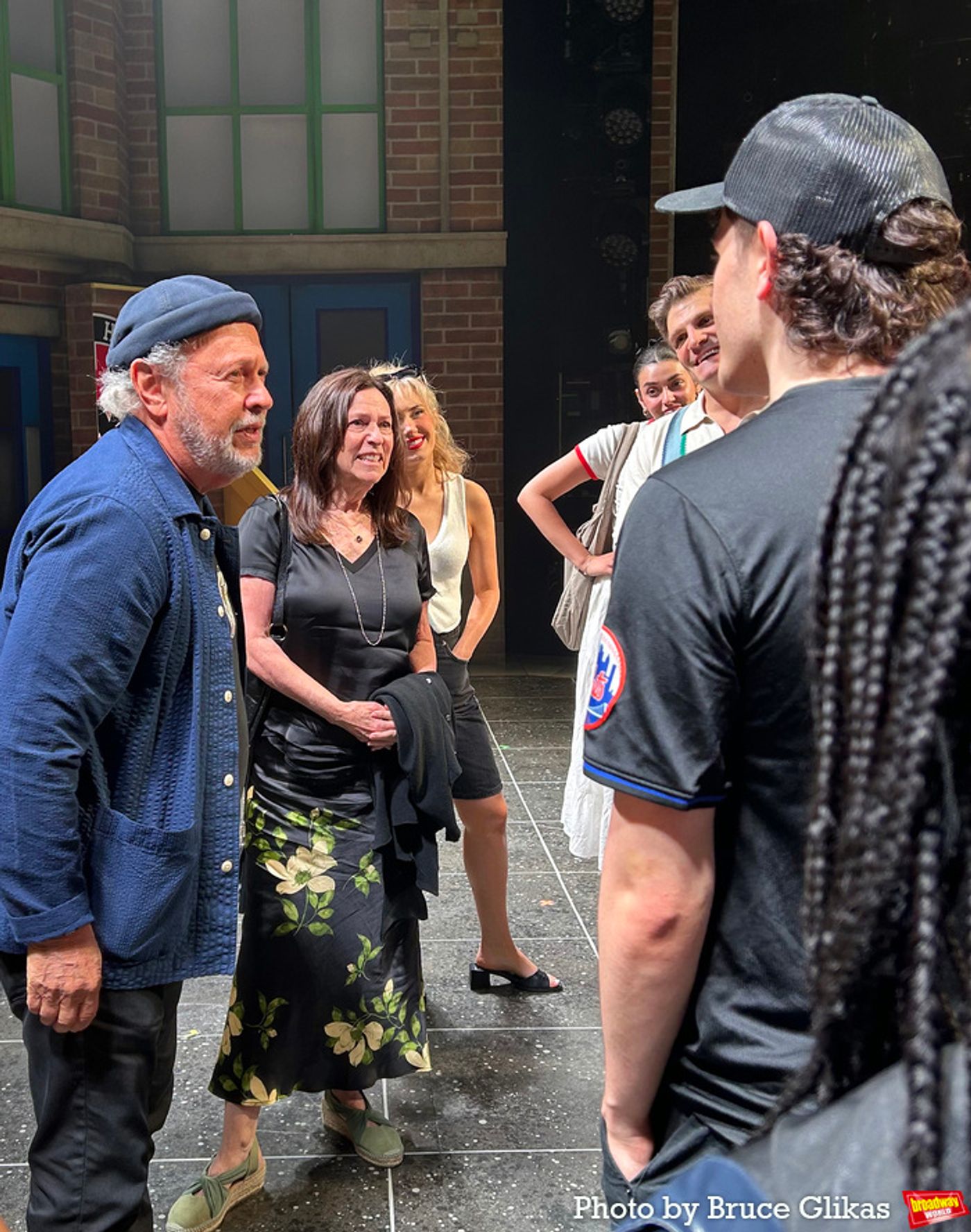 Photos: Billy Crystal Visits HEATHERS: THE MUSICAL Photos: Billy Crystal Visits HEATHERS: THE MUSICAL Image