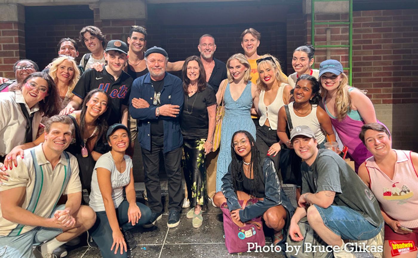 Photos: Billy Crystal Visits HEATHERS: THE MUSICAL Photos: Billy Crystal Visits HEATHERS: THE MUSICAL Image
