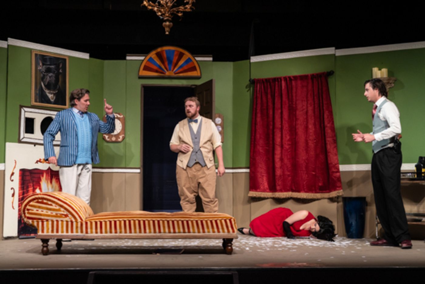 Photos: First look at Little Theatre Off Broadway’s THE ONE ACT PLAY THAT GOES WRONG  Image
