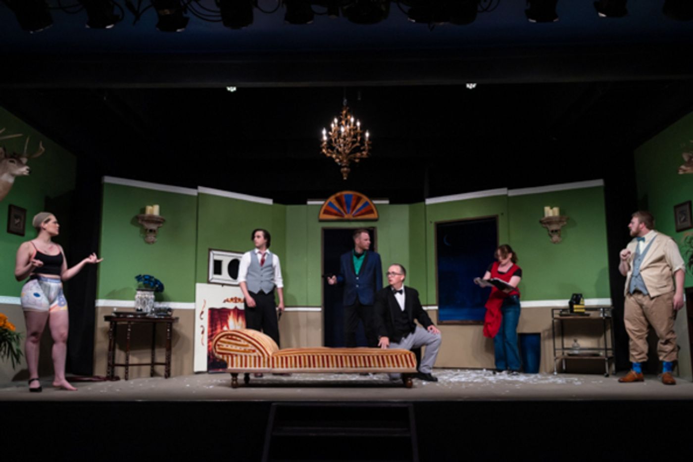 Photos: First look at Little Theatre Off Broadway’s THE ONE ACT PLAY THAT GOES WRONG  Image