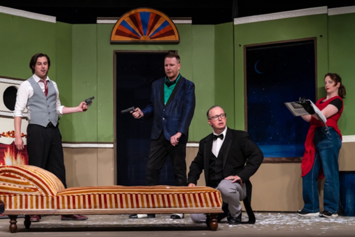 Photos: First look at Little Theatre Off Broadway’s THE ONE ACT PLAY THAT GOES WRONG  Image
