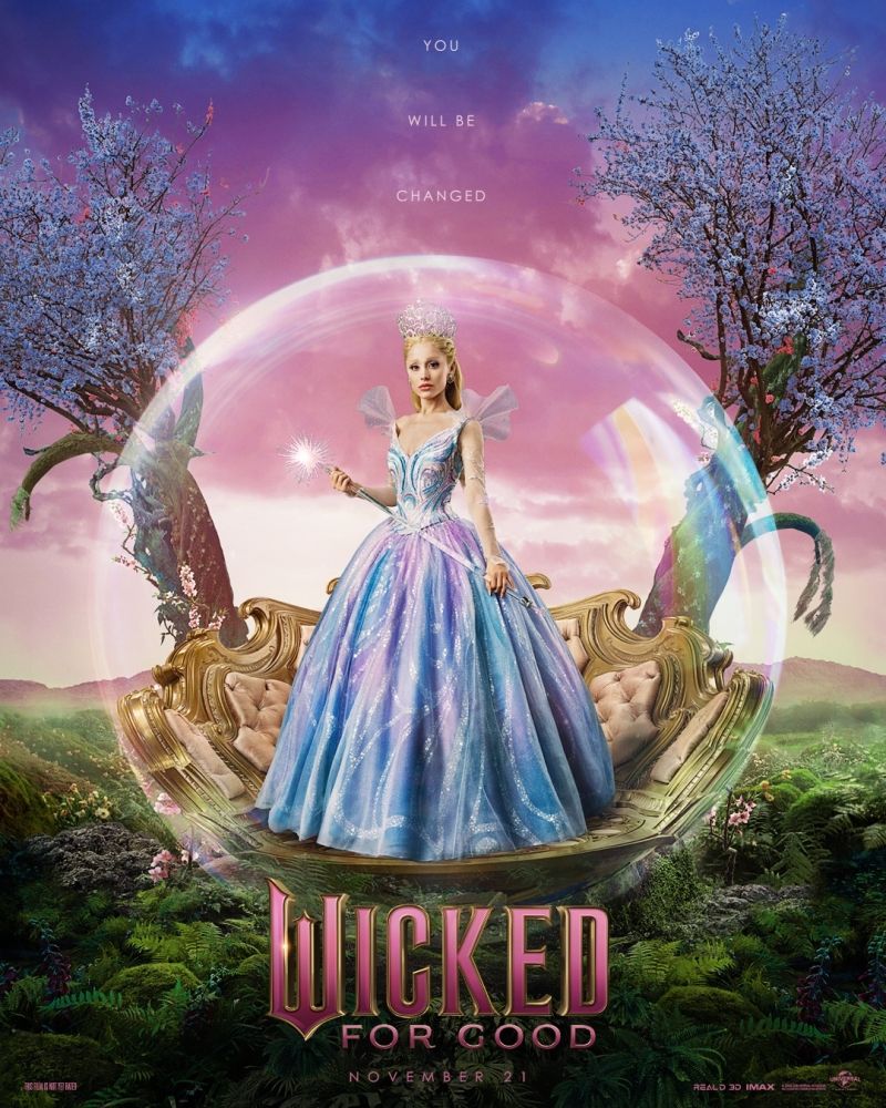 Photos: WICKED: FOR GOOD Debuts New Glinda and Elphaba Character Posters  Image
