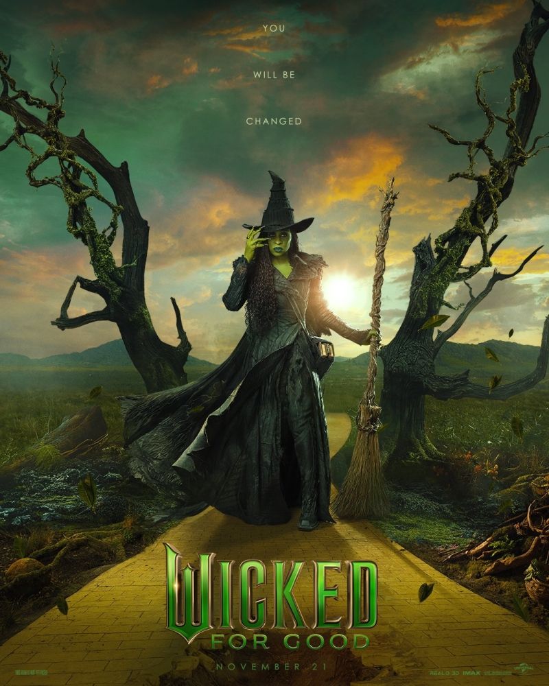 Photos: WICKED: FOR GOOD Debuts New Glinda and Elphaba Character Posters — photo 2 of 2