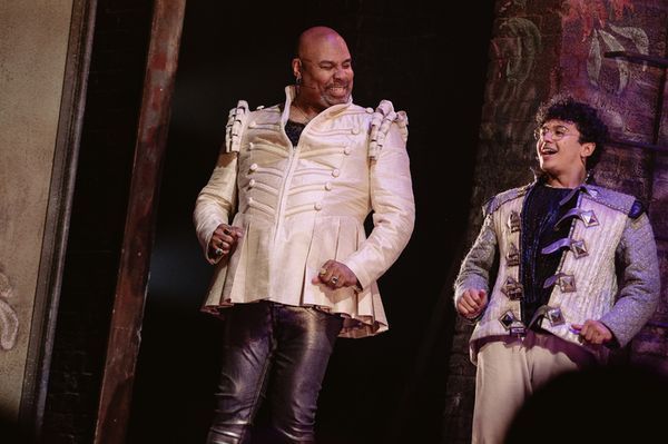 James Monroe Iglehart and Nathan Levy Photo