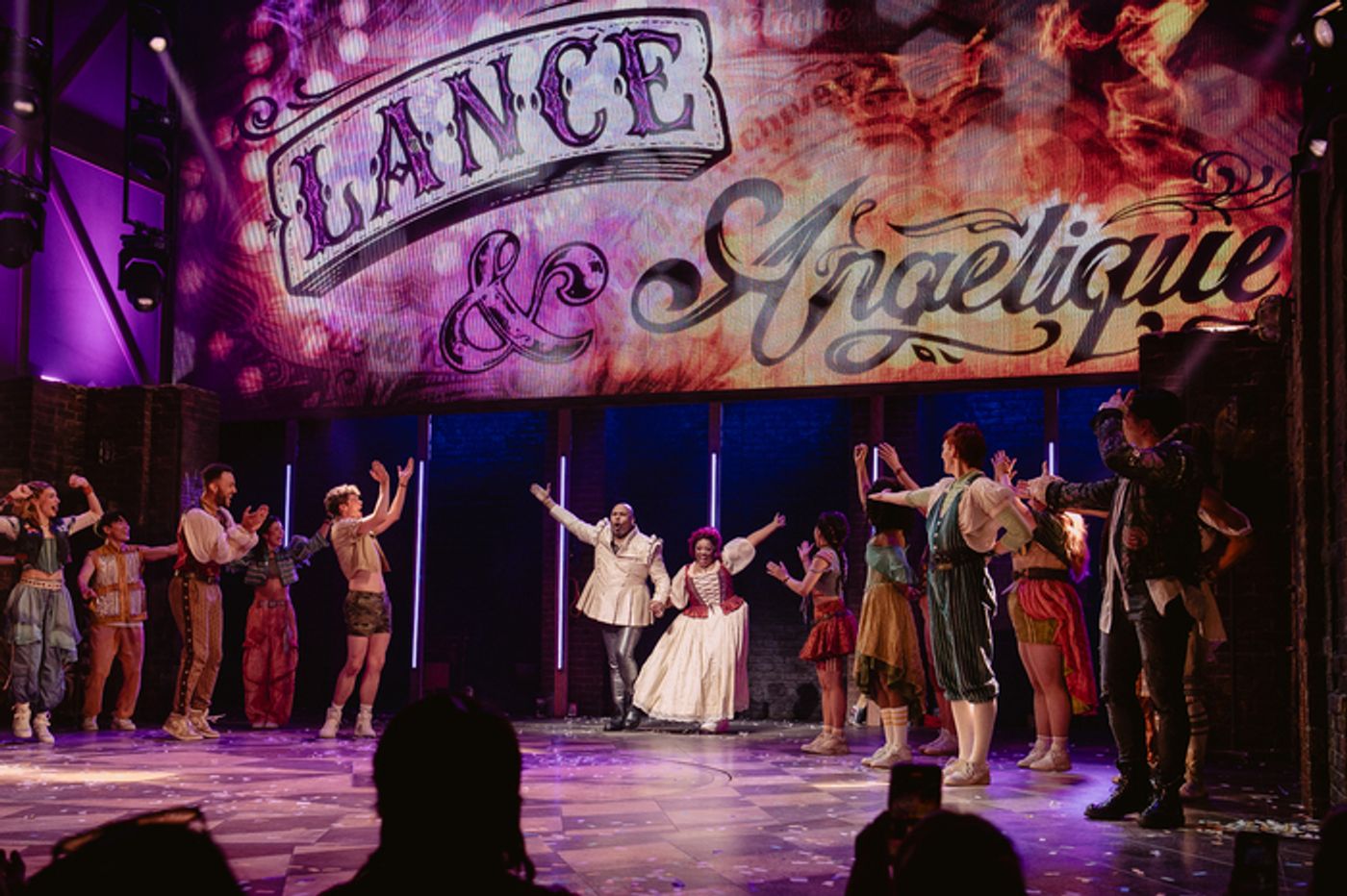 Photos: James Monroe Iglehart and Cheryl Porter Take First Bows in & JULIET  Image