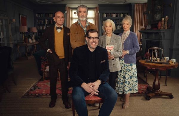 Sir Ben Kingsley, Pierce Brosnan, Richard Osman, Helen Mirren, Celia Imrie  Photo