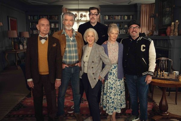 Sir Ben Kingsley, Pierce Brosnan, Richard Osman, Helen Mirren, Celia Imrie  Photo