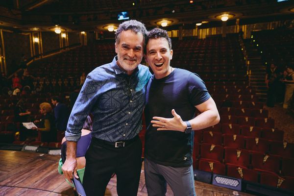 Brian d'Arcy James and Jarrod Spector Photo