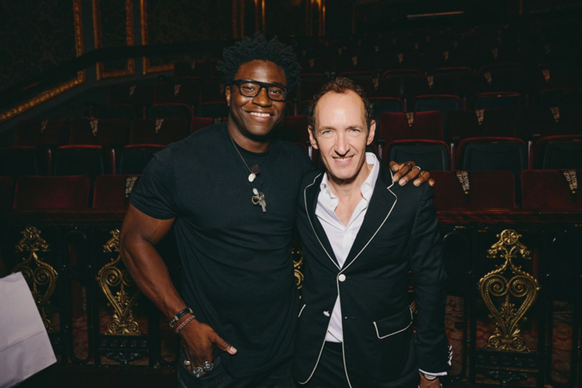 Okieriete Onaodowan and Jeffrey Seller at 