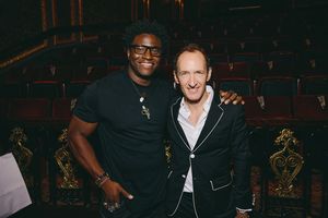 Okieriete Onaodowan and Jeffrey Seller @ BroadwayWorld Okieriete Onaodowan and Jeffrey Seller Photo