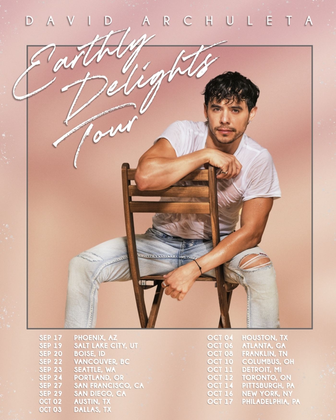 Interview: David Archuleta of EARTHLY DELIGHTS at The Gramercy Theatre  Image