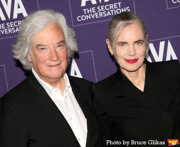 Producer Karl Sydow and Elizabeth McGovern Photo
