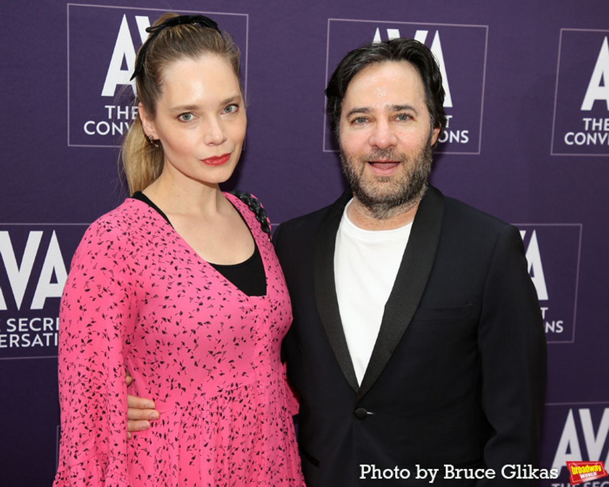 Caitlin Mehner and Danny Strong  at 