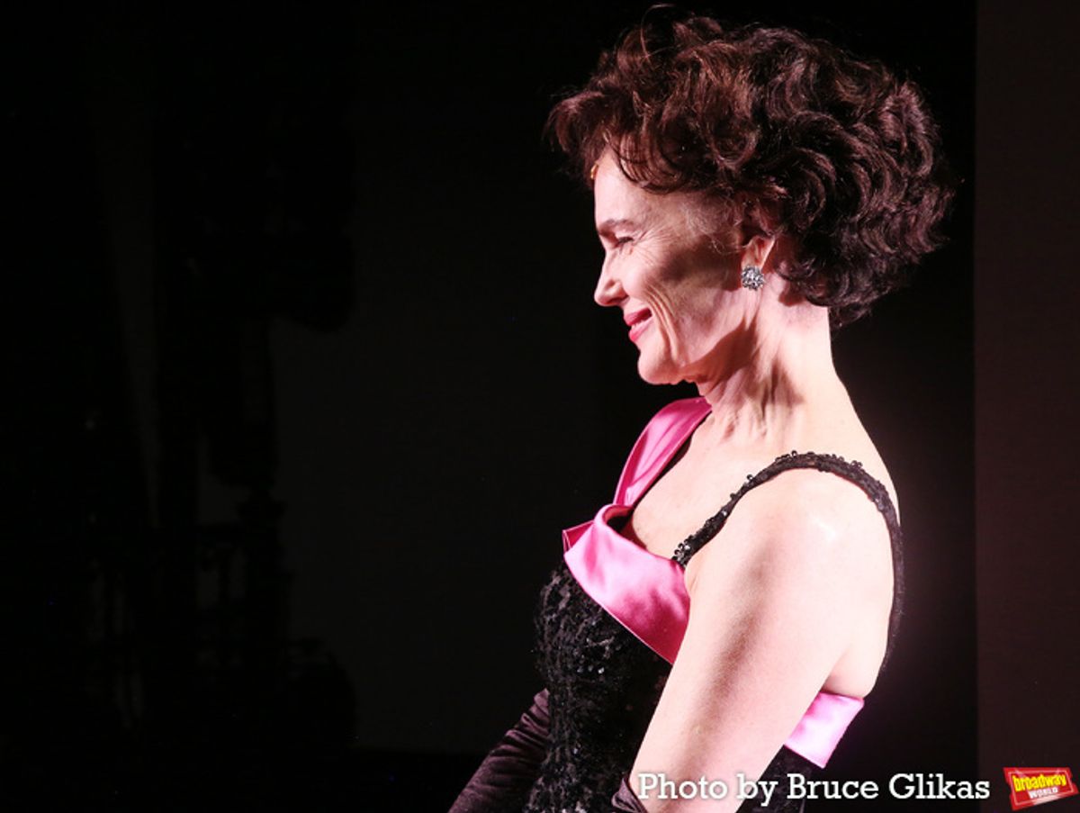 Elizabeth McGovern as 'Ava Gardner' at 